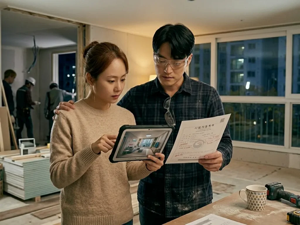 인테리어 피해 예방 공사 점검