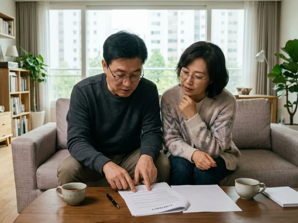 하자보수비용 계약서 확인