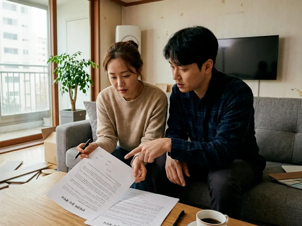 인테리어 피해 예방 계약 검토