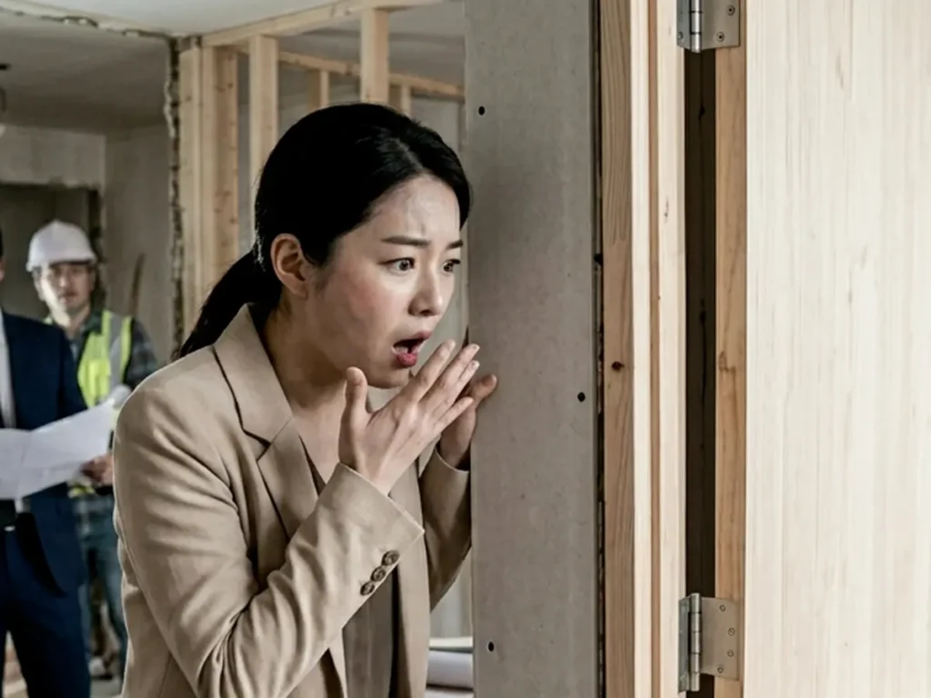 인테리어 실패 사례 하자 발생